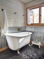 Homestead Cabin - contemporary - bathroom - seattle