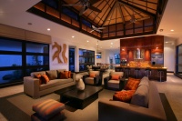 Captiva House - tropical - living room - other metro