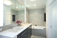 Contemporary Condo Renovation - contemporary - bathroom - los angeles