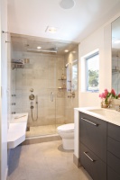 Contemporary Condo Renovation - contemporary - bathroom - los angeles