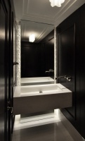 Powder Room - contemporary - bathroom - chicago