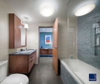 A New Chapter for an Old Space - contemporary - bathroom - boston