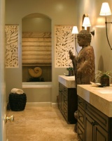 Zen Space - eclectic - bathroom - san francisco