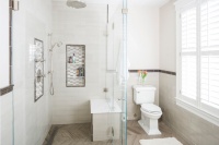 Family Friendly Remodel - traditional - bathroom - new york