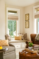 Basic, Sophisticated Hues - traditional - living room - portland