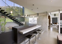 Abramson Teiger Lima Residence - contemporary - media room - los angeles