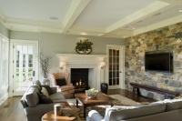 Pennsylvania Farm House - traditional - family room - philadelphia