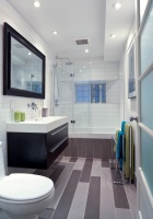 Salle de bain - contemporary - bathroom - montreal