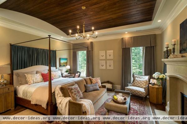 Southern Living Home - traditional - bedroom -