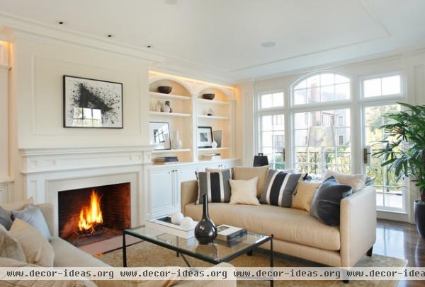 Pacific Heights Home Living Room - contemporary - living room - san francisco