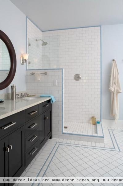 Roanoke 4 Square - traditional - bathroom - seattle