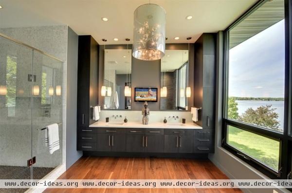 Minnetonka Modern - contemporary - bathroom - minneapolis