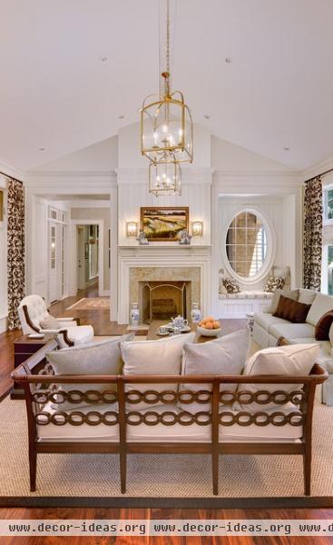 Creekside Cottage-Kiawah Island - traditional - living room - charleston