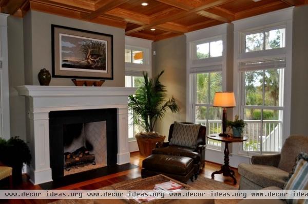 Guida REsidence - traditional - family room - charleston