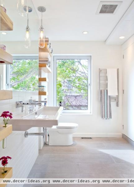 St Clarens renovation - modern - bathroom - toronto