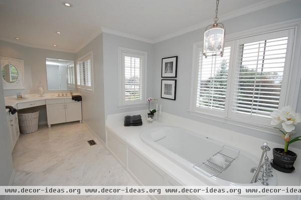 Master Bath - traditional - bathroom - other metro