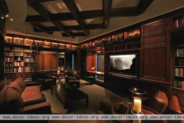 High Rise Theater - contemporary - media room - milwaukee