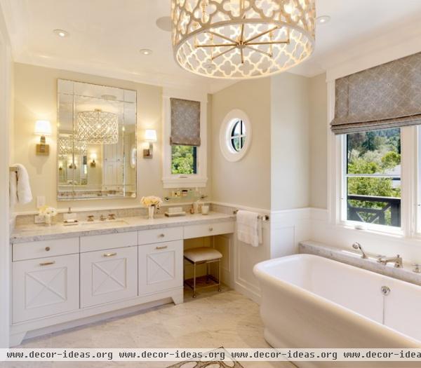 Urbane shingle style Residence - traditional - bathroom - san francisco