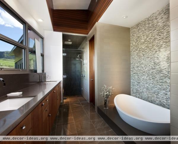 Krmpotich Residence - modern - bathroom - other metro