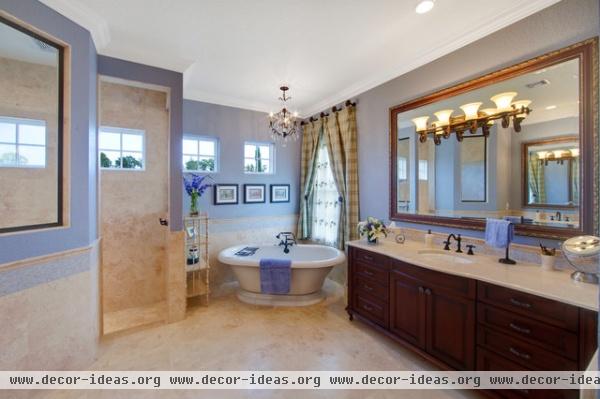 French Country Master Bathroom - mediterranean - bathroom - orlando