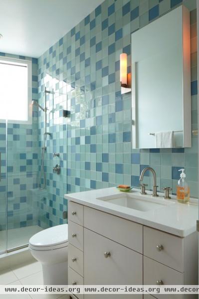 Interiors of the Mill Neck Residence - modern - bathroom - new york