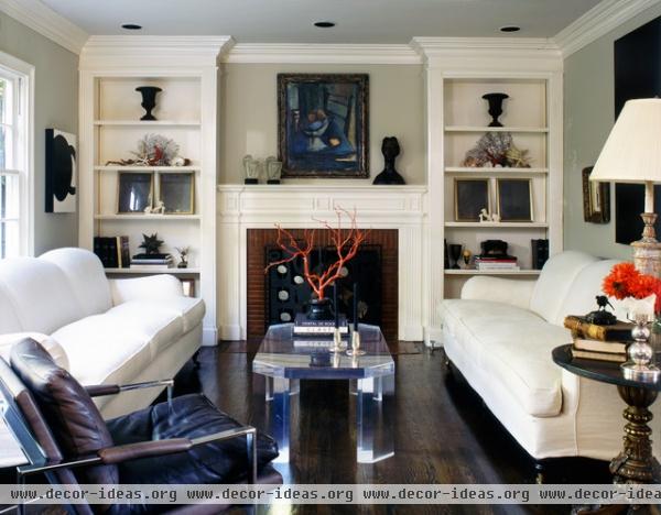 Luxe West Hollywood Residence - eclectic - living room - los angeles