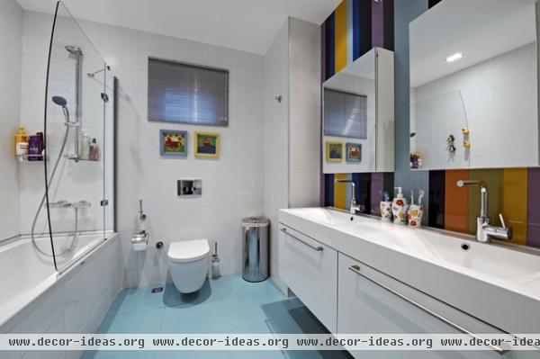 home design - contemporary - bathroom - other metro