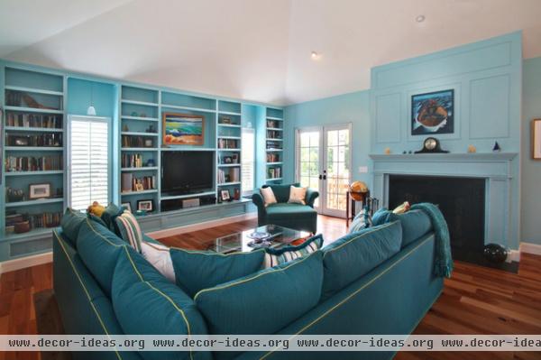 Bermuda Colonial Residence - tropical - living room - other metro