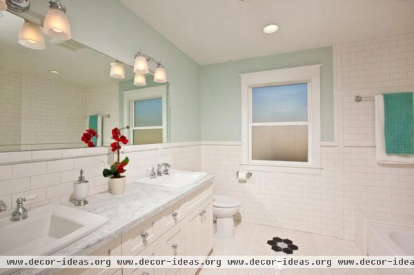 Craftsman Rebuild - traditional - bathroom - san diego