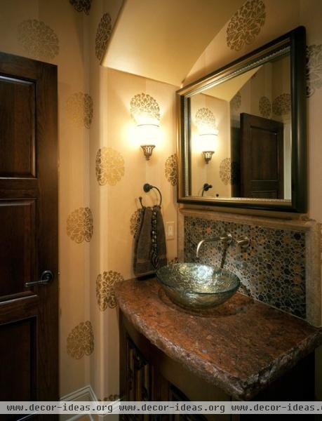 Mediterranean Showhome - mediterranean - bathroom - omaha