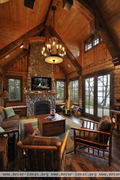 Lake Country Builders - traditional - living room - minneapolis