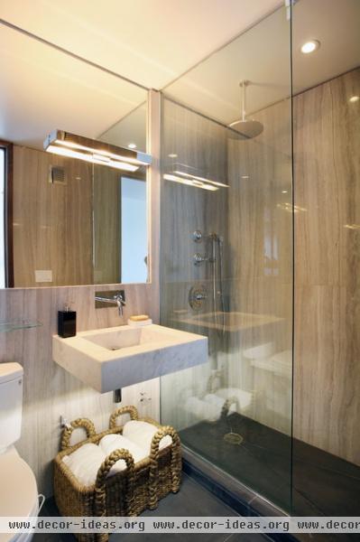 111 West 67th Street - Sold - contemporary - bathroom - new york