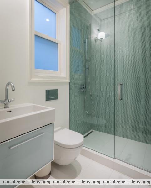 Parisian Modern Flat - Pacific Heights - modern - bathroom - san francisco