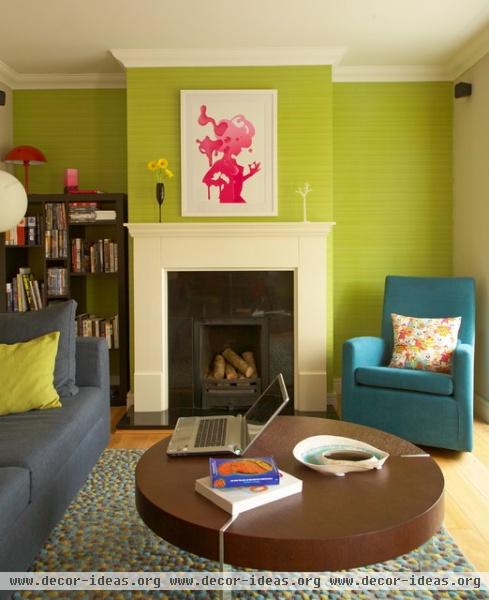 Quirky House Renovation - eclectic - living room - dublin