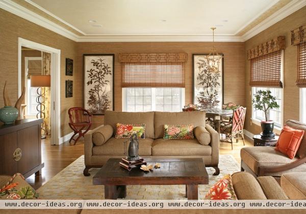 Lori Levine Interiors, Inc. - eclectic - family room - new york