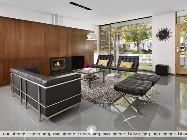 LG House - Interior - modern - living room - edmonton