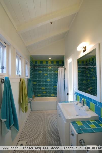 Marco - Modern Beach Craftsman, Seal Beach CA - contemporary - bathroom - orange county