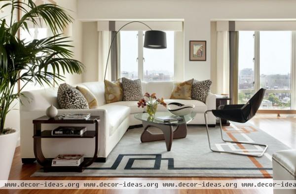 Living Room - modern - living room - boston