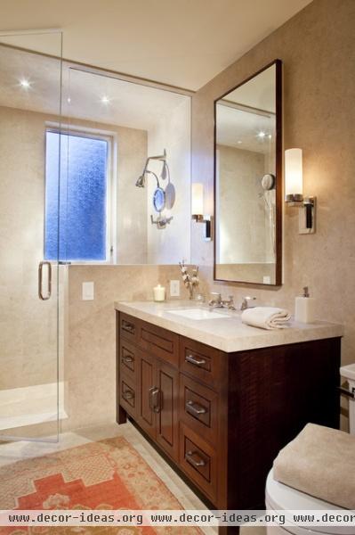 Condo Bath - contemporary - bathroom - other metro