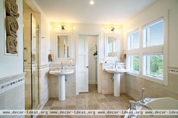 Amagansett Beach Retreat - contemporary - bathroom - new york