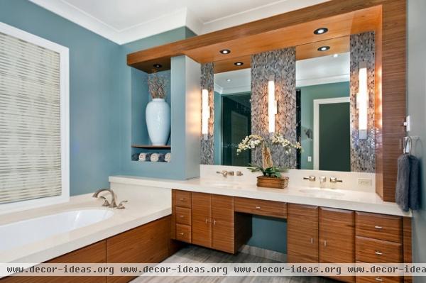 Organic Modern - contemporary - bathroom - chicago