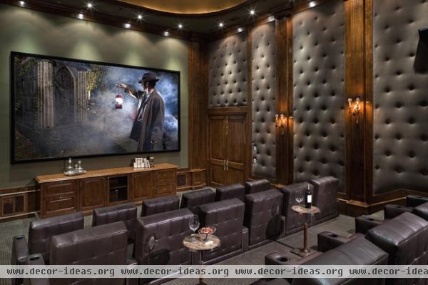 Portfolio - traditional - media room - los angeles