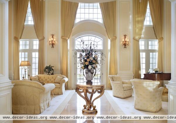 Far Hills - traditional - living room - new york