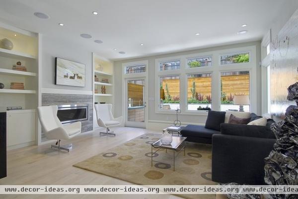 Pacific Heights Remodel and Addition - contemporary - family room - san francisco