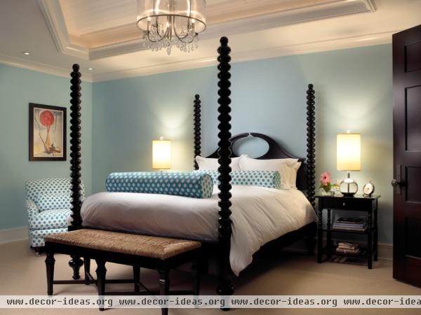 Sophisticated Key West Style - traditional - bedroom - other metro