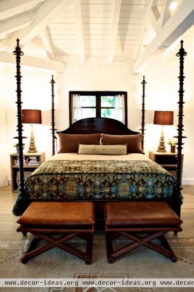 Ojai, CA - mediterranean - bedroom - santa barbara