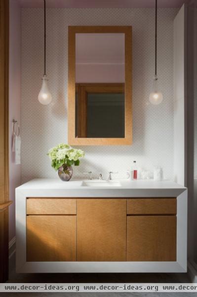 Prospect Park West - contemporary - bathroom - new york