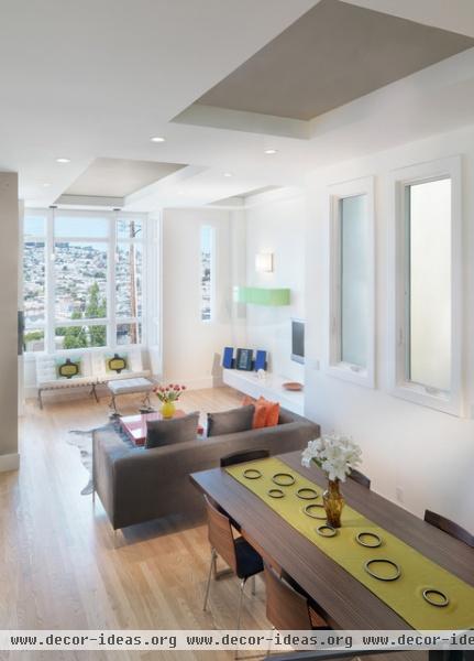 Elsie Street - modern - living room - san francisco