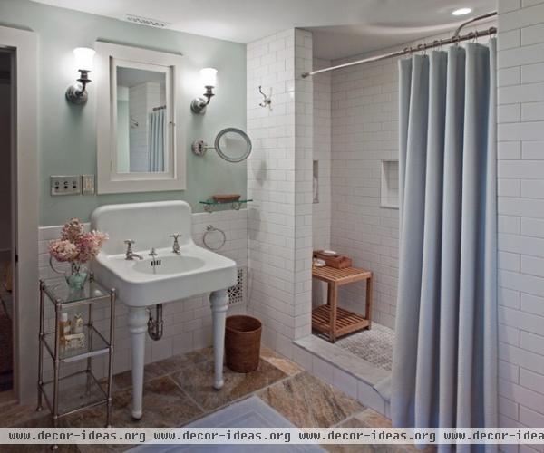 Renovated Bath - traditional - bathroom - boston