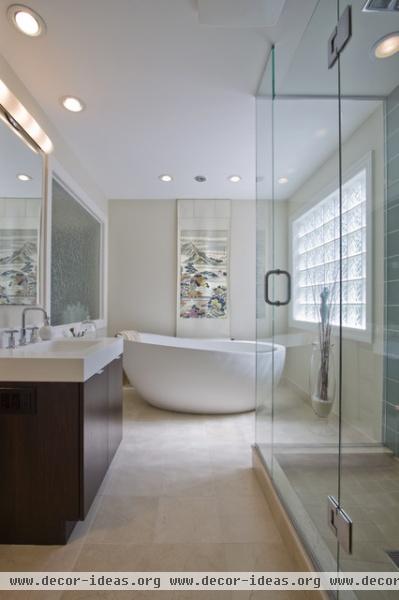 master bath - modern - bathroom - minneapolis